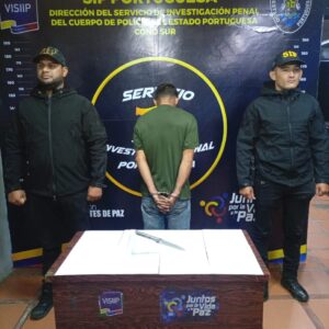 SIP Portuguesa detiene a un sujeto por violencia sexual y amenazas en Guanare