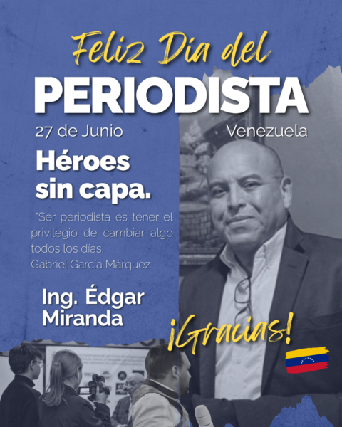 Retrato institucional del Ing. y Abg. Edgar Miranda, representante de Inteligroup y presidente de la firma Miranda & Pacheco y Asociados, durante su alocución por el Día del Periodista.