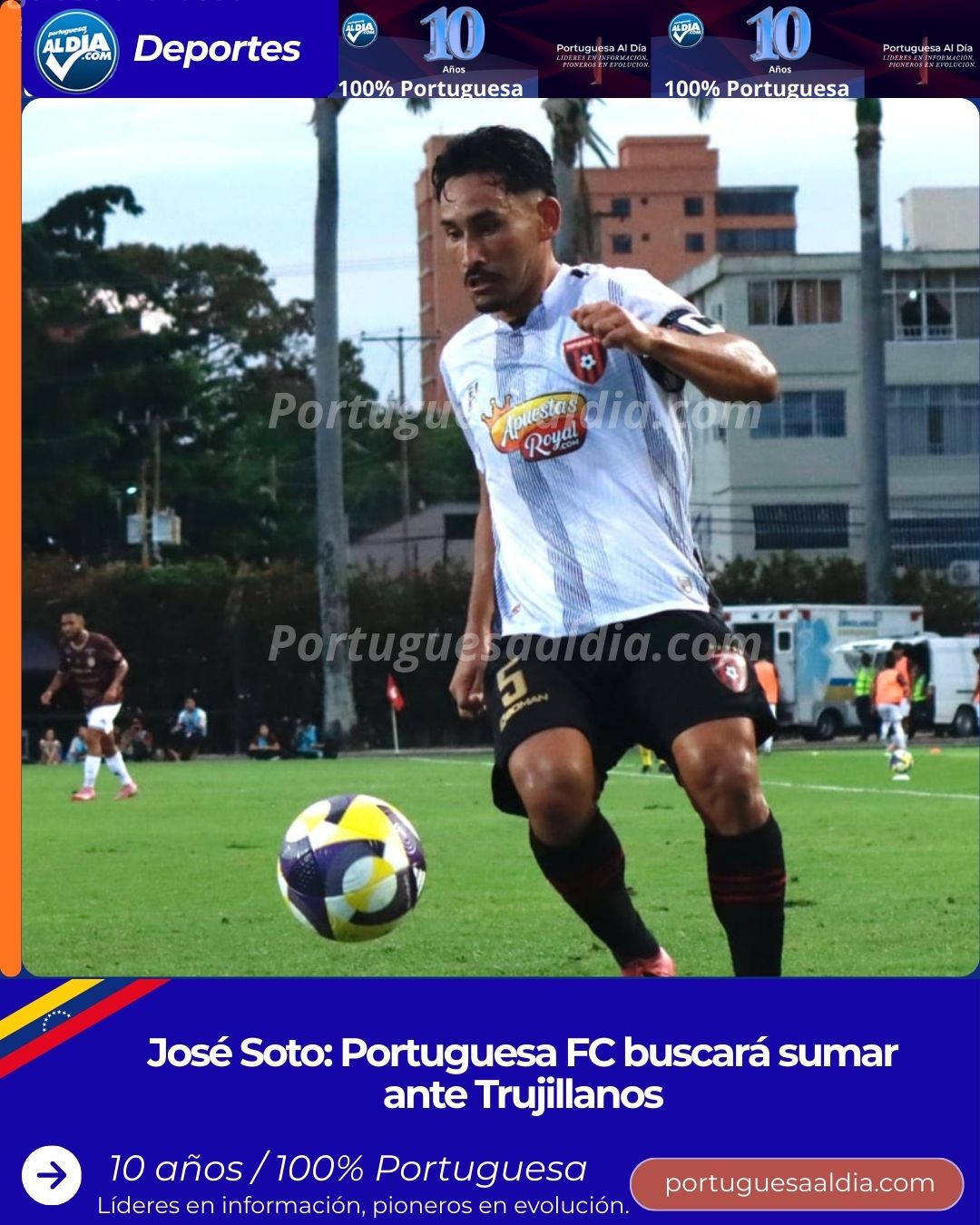 José Soto: Portuguesa FC buscará sumar ante Trujillanos