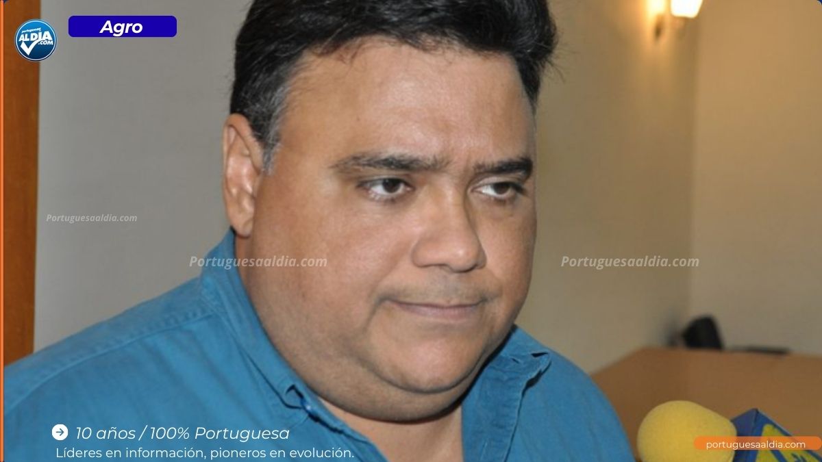 Osman Quero Pérez, presidente de FEDEAGRO, durante su entrevista en El Noticiero Televen analizando las cifras del sector agropecuario.